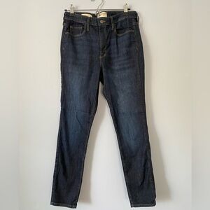 Universal Thread Women's High Rise Skinny Jeans, Size 10 / 30 R, Dark Wash